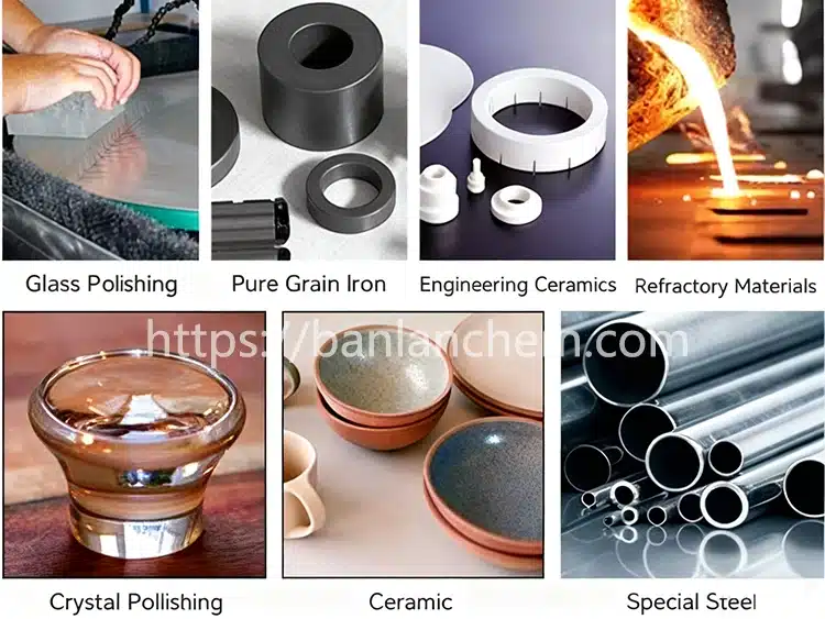 Applications of Calcined Alumina powder in ceramics, polishing, and refractory materials