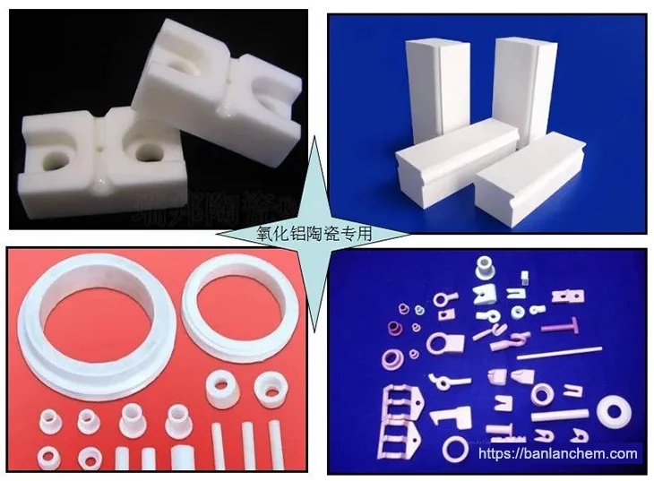 Calcined alumina for ceramics and electronics