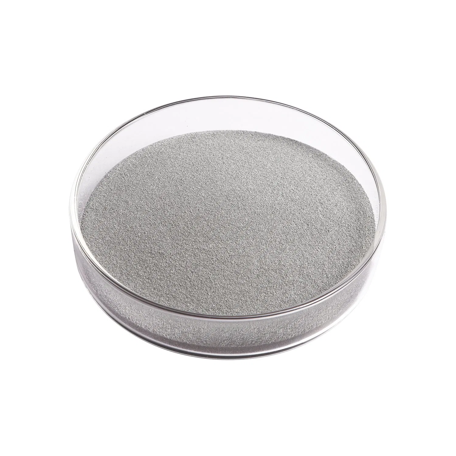 close up aluminum metal powder