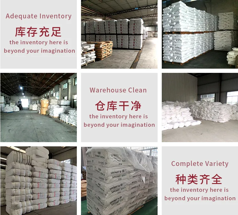 Bulk tabular alumina supplier packaging and warehouse photo