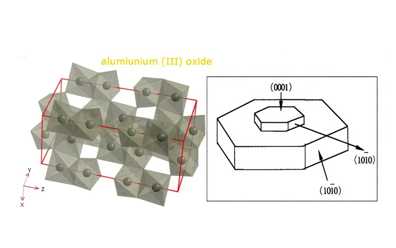 Tabular alumina Supplier alpha-Al2O3 crystal structure diagram