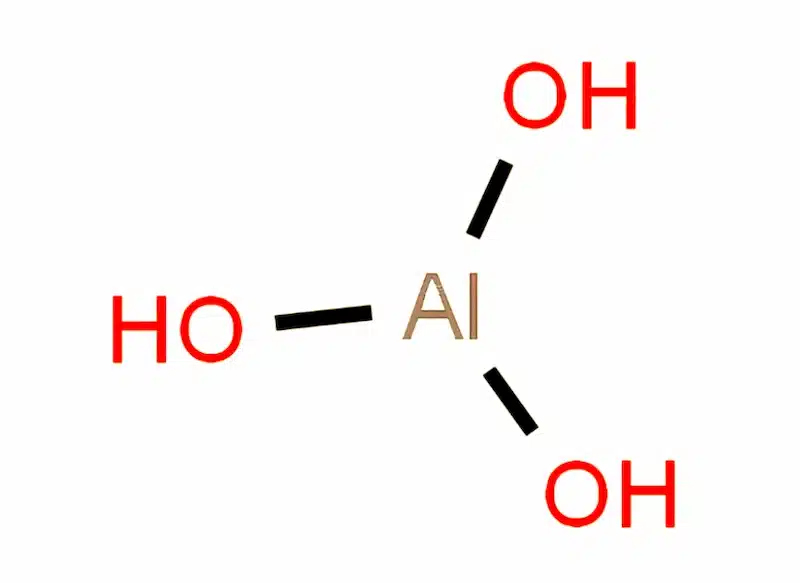 Molecular formula of trihydrate aluminum oxide