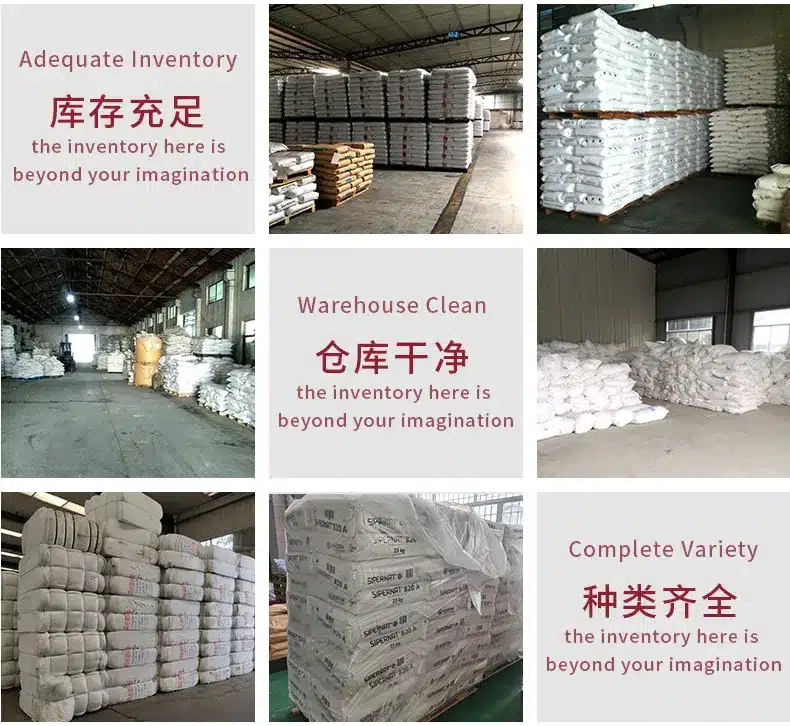 Warehouse of alumina