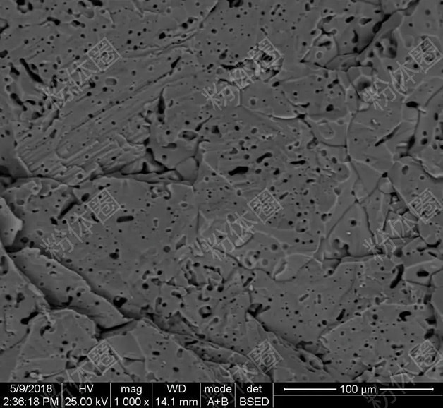 Tabular Alumina Properties Microstructure SEM Image