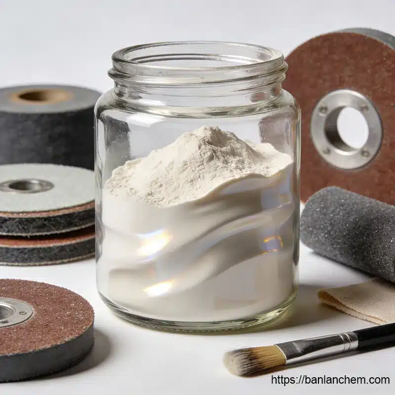 alumina powder uses for polishing and abrasive finishing