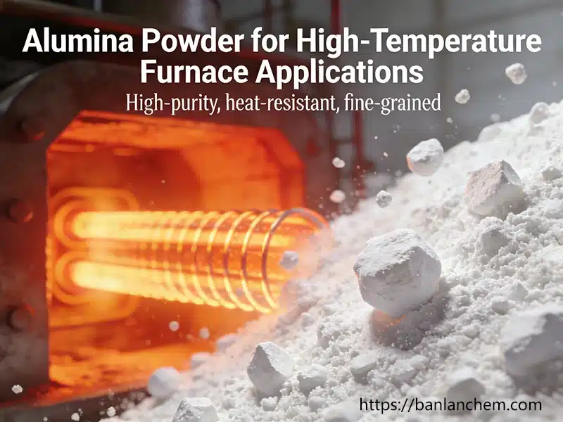 alumina powder used in high-temperature furnace applications