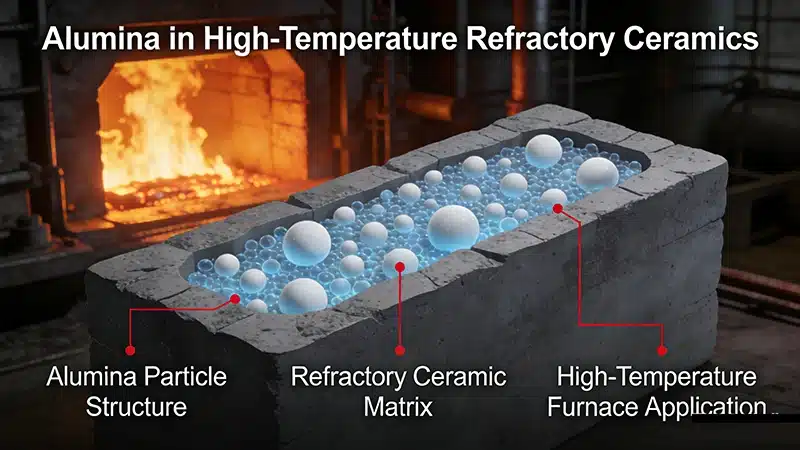 alumina high temperature applications refractory ceramic