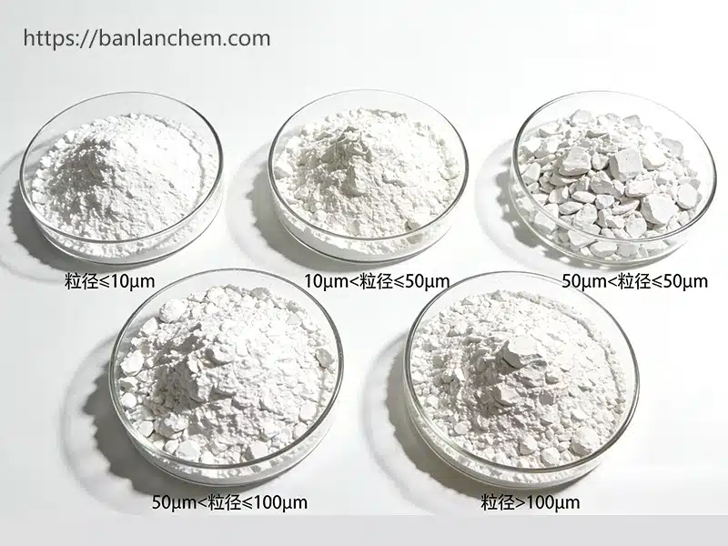 Aluminum hydroxide powder in different grades