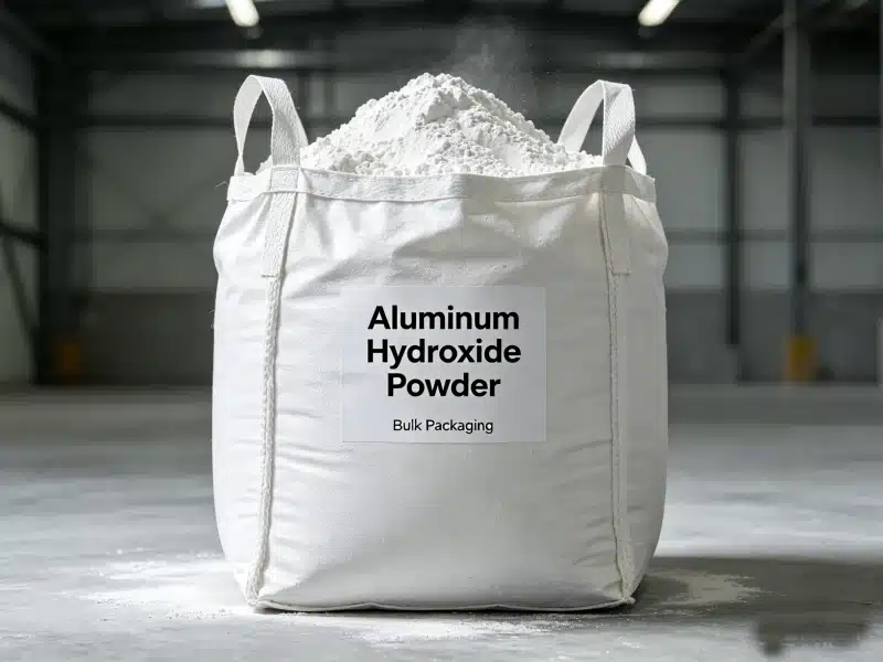 Bulk packaging of aluminum hydroxide powder from China manufacturer