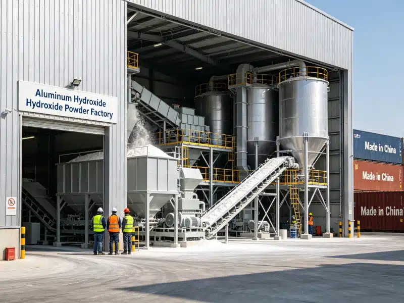 Aluminum hydroxide powder factory in China with stable bulk supply